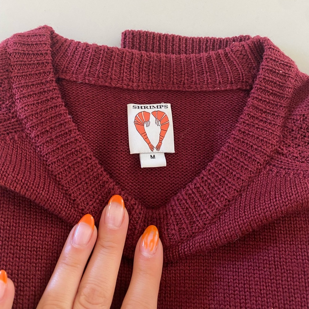 COPY - SHRIMPS MERINO WOOL SWEATER - Picture 2 of 4